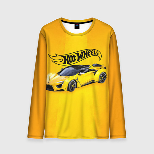 Мужской лонгслив Hot Wheels Хот Вилс / 3D-принт – фото 1