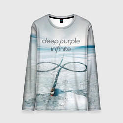 Лонгслив мужской Infinite - Deep Purple, цвет: 3D-принт
