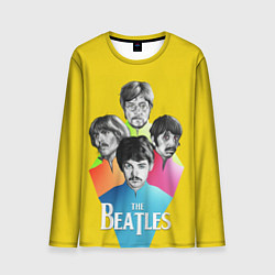 Лонгслив мужской Банда Битлов, цвет: 3D-принт