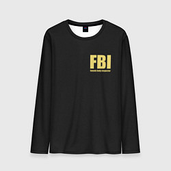 Мужской лонгслив FBI Female Body Inspector