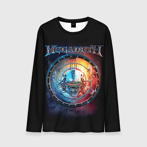 Мужской лонгслив Megadeth, Super Collider / 3D-принт – фото 1