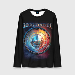 Мужской лонгслив Megadeth, Super Collider