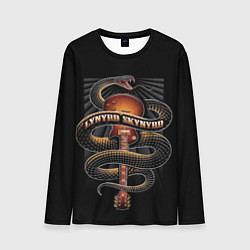 Лонгслив мужской LYNYRD SKYNYRD SNAKE, цвет: 3D-принт