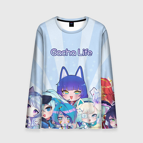 Мужской лонгслив Gacha Club Character / 3D-принт – фото 1