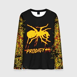 Лонгслив мужской The Prodigy логотип, цвет: 3D-принт