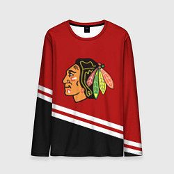 Мужской лонгслив Chicago Blackhawks, NHL