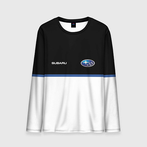 Мужской лонгслив Subaru Два цвета / 3D-принт – фото 1