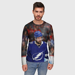 Лонгслив мужской Никита Кучеров, НХЛ, цвет: 3D-принт — фото 2