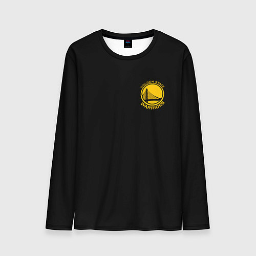 Мужской лонгслив GOLDEN STATE WARRIORS BLACK STYLE / 3D-принт – фото 1
