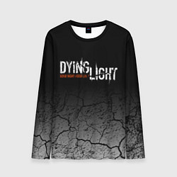 Лонгслив мужской DYING LIGHT РАЗЛОМЫ ТРЕЩИНЫ, цвет: 3D-принт