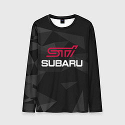 Мужской лонгслив SUBARU STI, СУБАРУ