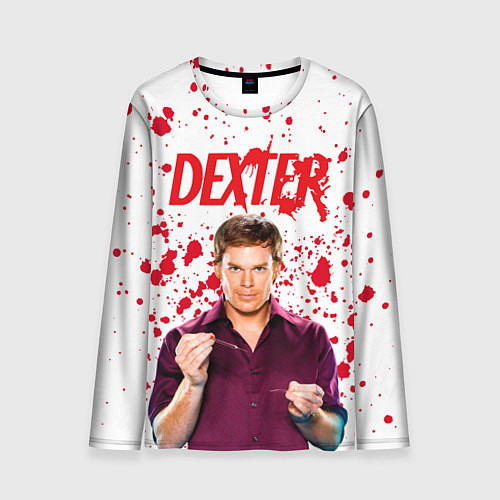 Мужской лонгслив Декстер Dexter / 3D-принт – фото 1