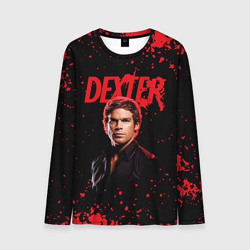 Мужской лонгслив Dexter Декстер / 3D-принт – фото 1