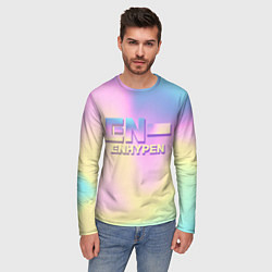 Лонгслив мужской EN- ENHYPEN, цвет: 3D-принт — фото 2