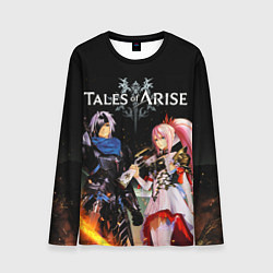 Лонгслив мужской Tales of Arise, Алфен и Шион, цвет: 3D-принт