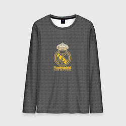 Лонгслив мужской Real Madrid graphite theme, цвет: 3D-принт