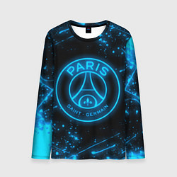 Мужской лонгслив PSG NEON STYLE SPORT ПСГ НЕОН