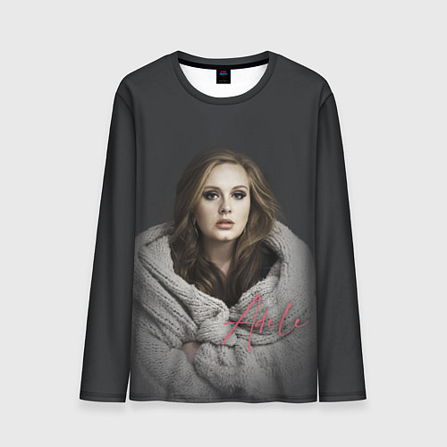 Мужской лонгслив Фото Адель / 3D-принт – фото 1