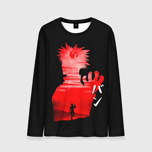 Мужской лонгслив Бан 7 смертных грехов / 3D-принт – фото 1