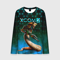 Мужской лонгслив XCOM ИКС КОМ рептилия