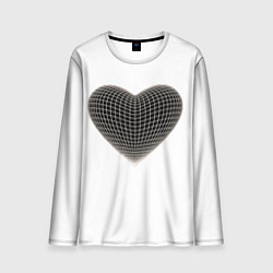 Лонгслив мужской HEART PRINT, цвет: 3D-принт