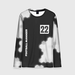 Лонгслив мужской FOOTBALL MANAGER Графика, цвет: 3D-принт