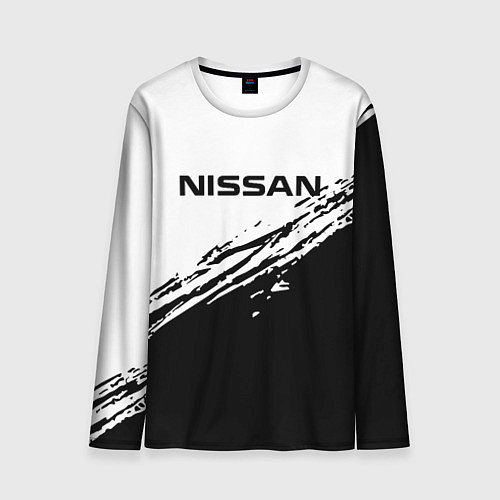 Мужской лонгслив Nissan ниссан / 3D-принт – фото 1