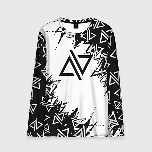 Мужской лонгслив Адель певица паттерн / 3D-принт – фото 1