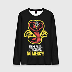 Мужской лонгслив Cobra Kai - No mercy!