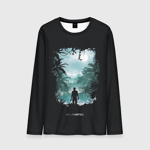 Мужской лонгслив Спина Нейтана / 3D-принт – фото 1