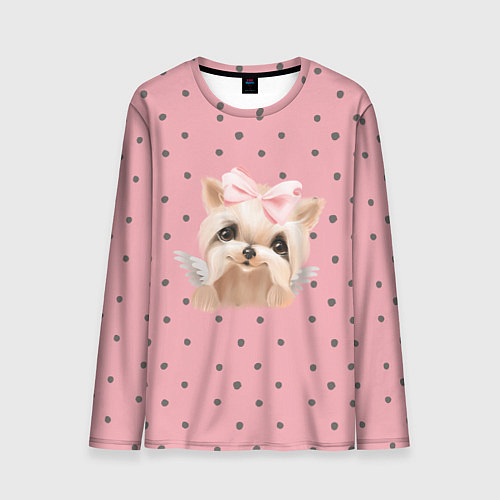 Мужской лонгслив Йорк с крылышками / 3D-принт – фото 1