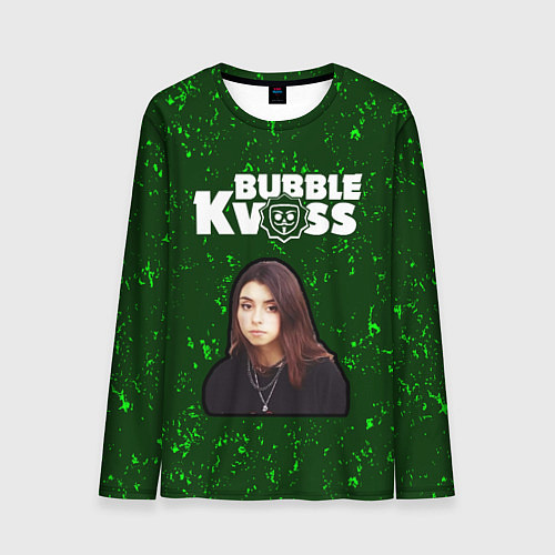 Мужской лонгслив BUBBLE KVASS - ДОРА Минимал / 3D-принт – фото 1