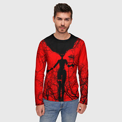 Лонгслив мужской Dead by Daylight дух, цвет: 3D-принт — фото 2