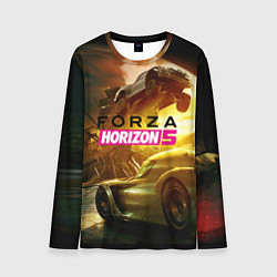 Лонгслив мужской Forza Horizon 5 - crazy race, цвет: 3D-принт