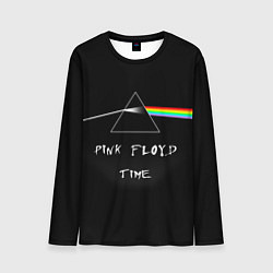 Мужской лонгслив PINK FLOYD TIME ПИНК ФЛОЙД ЛОГОТИП