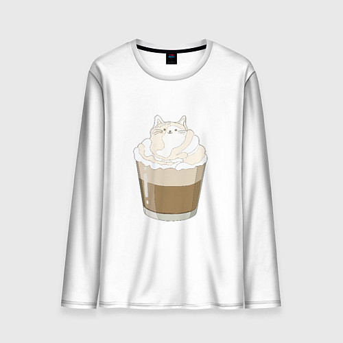 Мужской лонгслив Catuccino / 3D-принт – фото 1