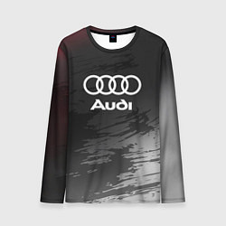 Лонгслив мужской Audi туман, цвет: 3D-принт