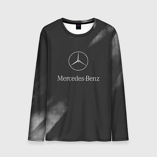 Мужской лонгслив Mercedes-Benz Мерс / 3D-принт – фото 1