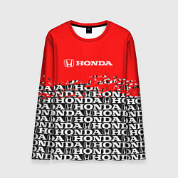 Мужской лонгслив Honda - Pattern