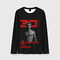 Лонгслив мужской 30 Seconds to Mars Jared Leto, цвет: 3D-принт