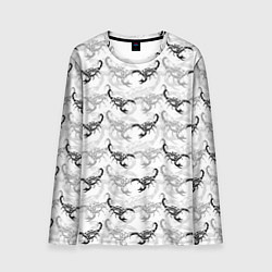 Лонгслив мужской Скорпионы - Scorpions, цвет: 3D-принт