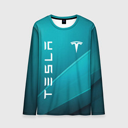 Лонгслив мужской Tesla - Sport, цвет: 3D-принт