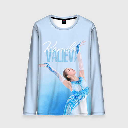 Мужской лонгслив Камила Валиева ROC / 3D-принт – фото 1