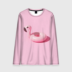 Мужской лонгслив Flamingos Розовый фламинго