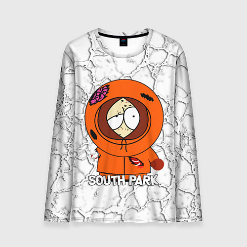 Мужской лонгслив Мультфильм Южный парк Кенни South Park / 3D-принт – фото 1