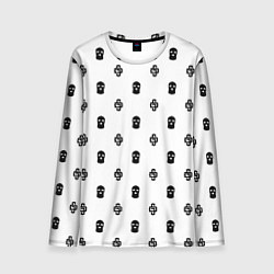 Лонгслив мужской Узор Mono White Dope Camo Dope Street Market, цвет: 3D-принт