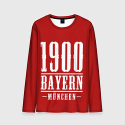 Лонгслив мужской Бавария Bayern Munchen, цвет: 3D-принт