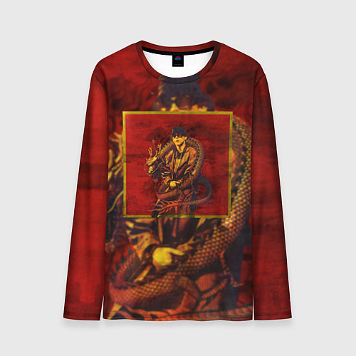 Мужской лонгслив Gimme The Loot Dragonborn Big Baby Tape Биг Бейби / 3D-принт – фото 1