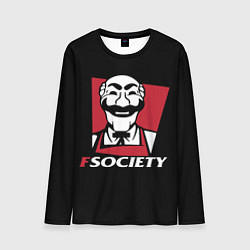 Мужской лонгслив FSOCIETY HACKING