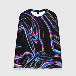 Лонгслив мужской Vanguard pattern Neon, цвет: 3D-принт